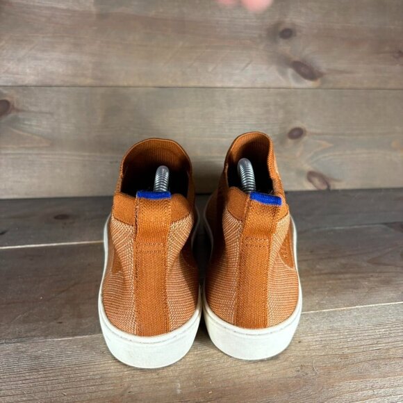 rothys the chelsea womens size 8 shoes orange slip on comfort sneaker boots - Picture 4 of 8